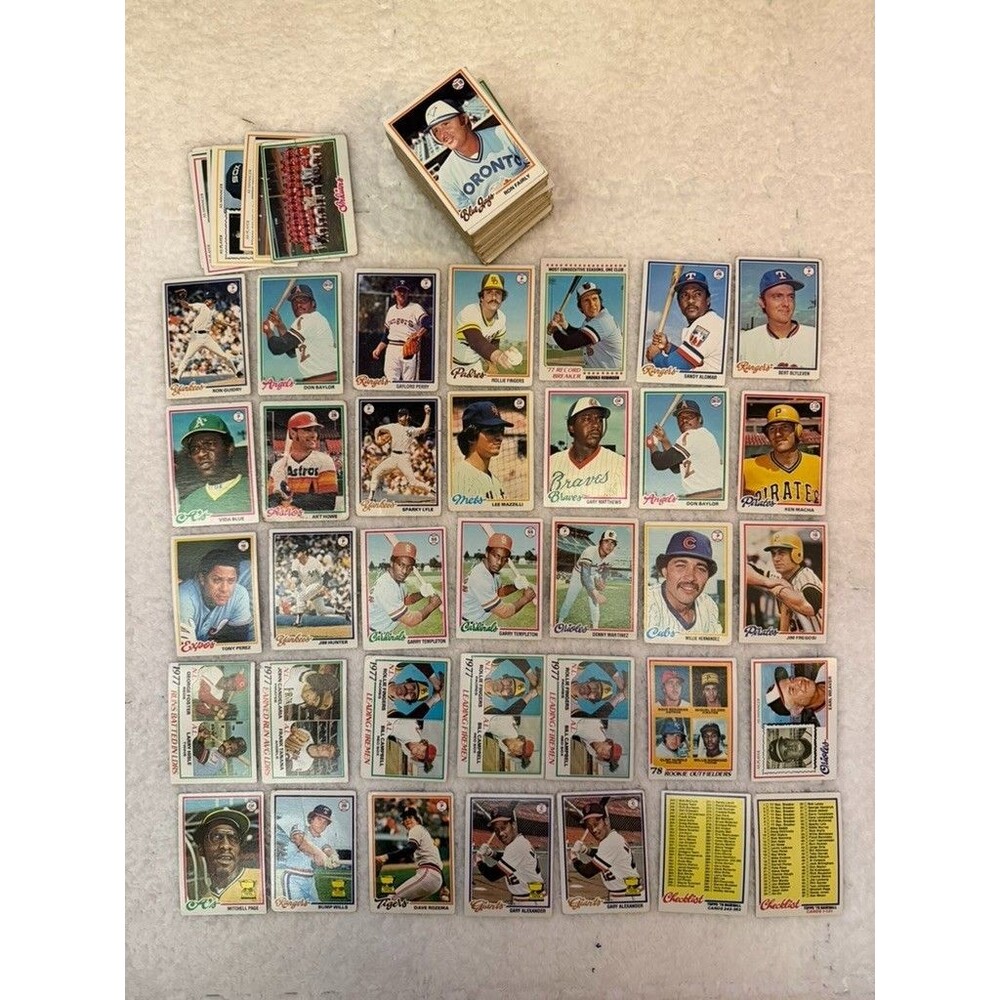Lot 600+ Vintage Topps Baseball Cards 70's Early 80's Stars HOF Rookies 78 79 80